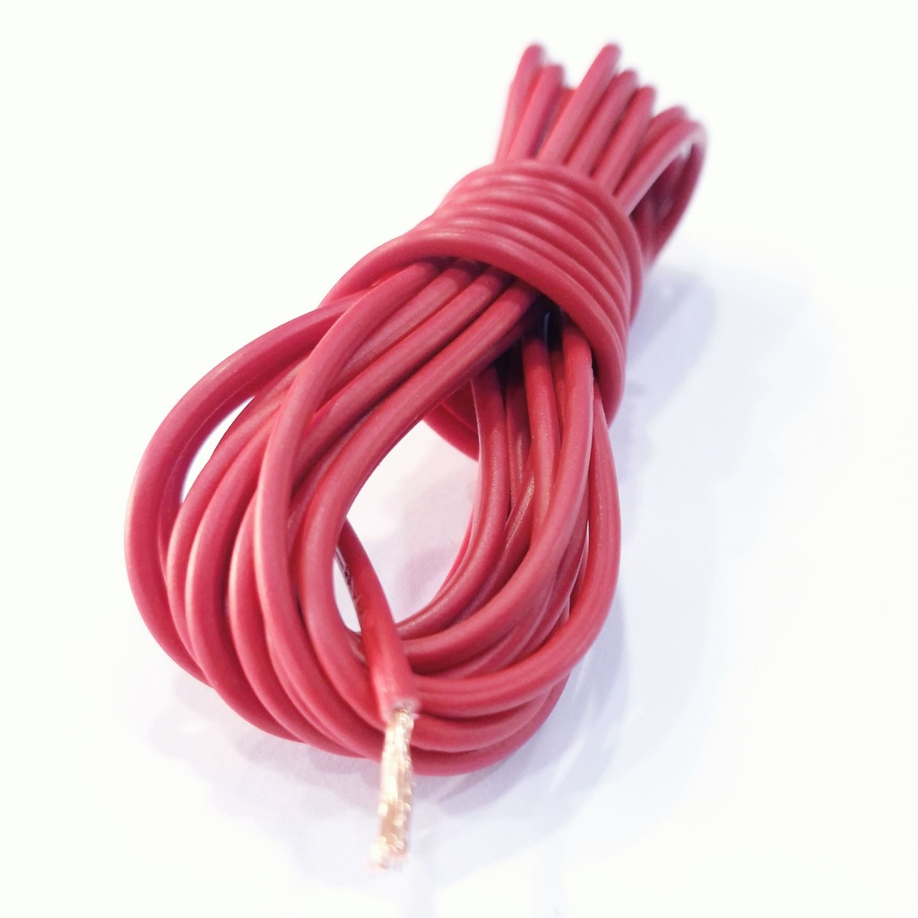 FIL 0.75mm x 3m Flexible wire Red