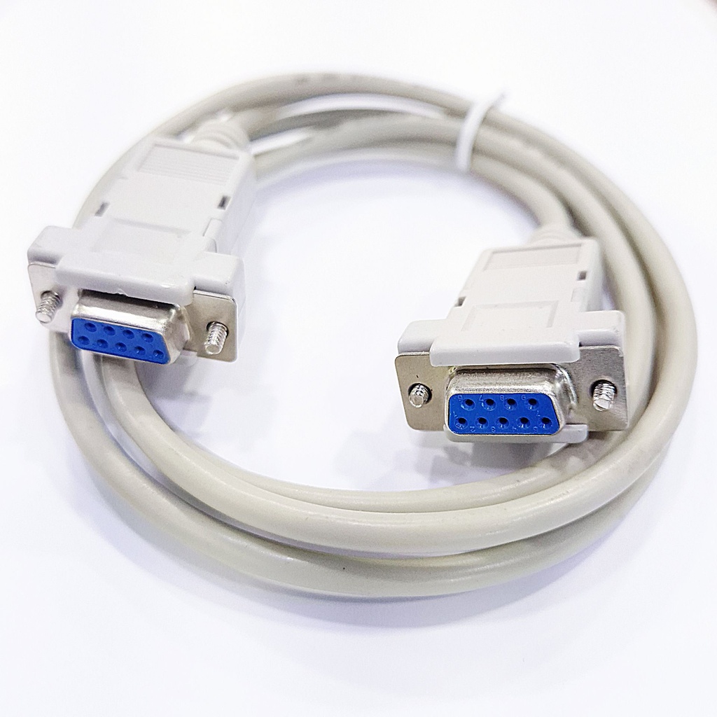 Cable DB9 RS232 Female to Female 9 Pin