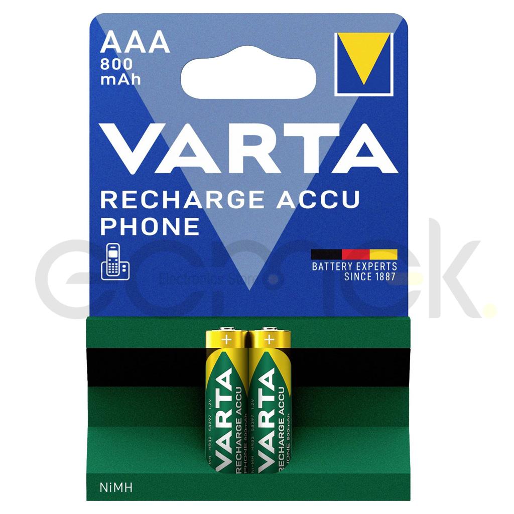 VARTA AAA 800mAh Recharge Accu Power