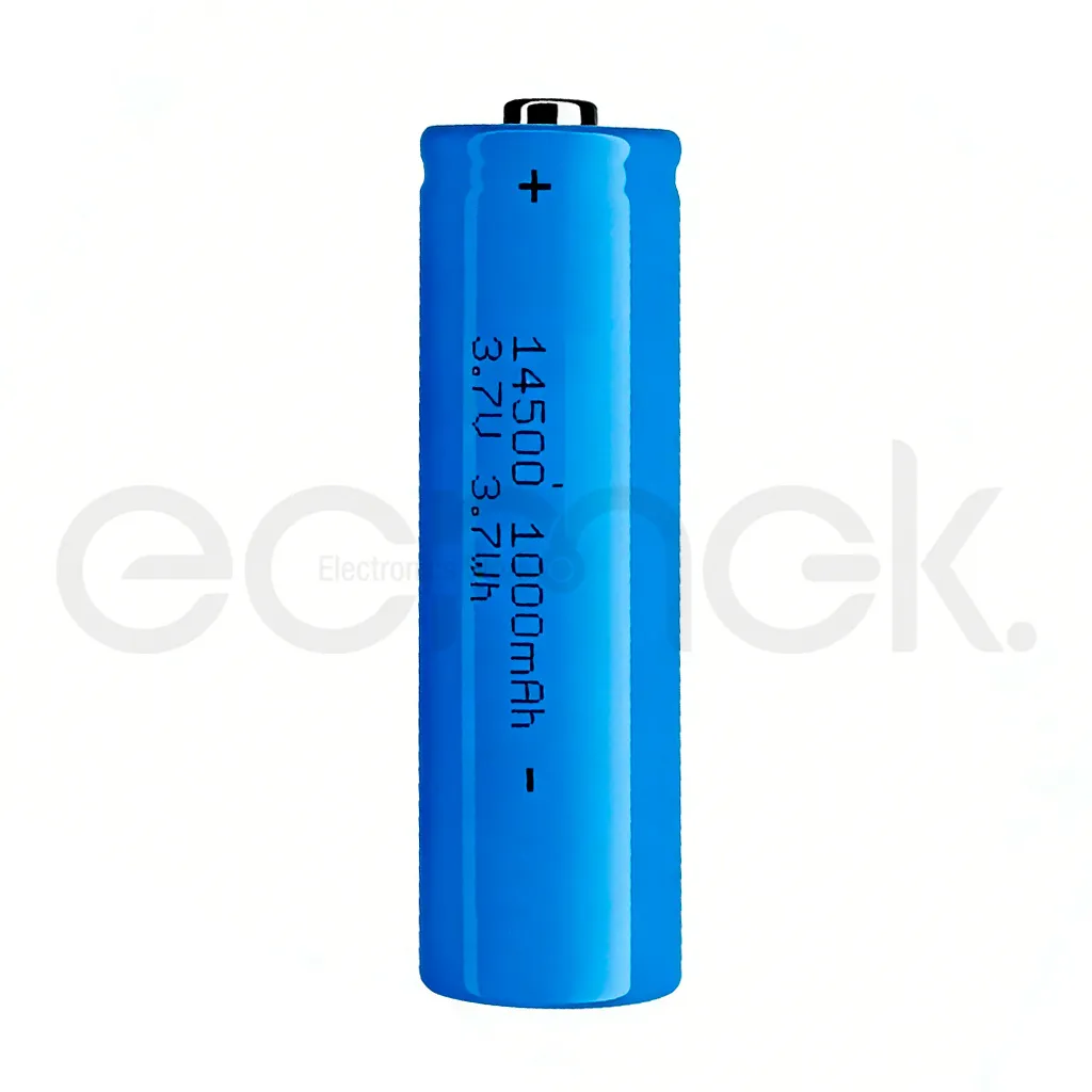 14500 3.7V 1000mAh Lithium Battery