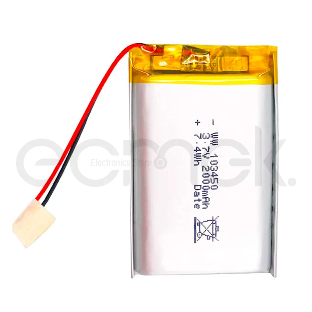 [K-20260074] Battery 103450 2000mAh