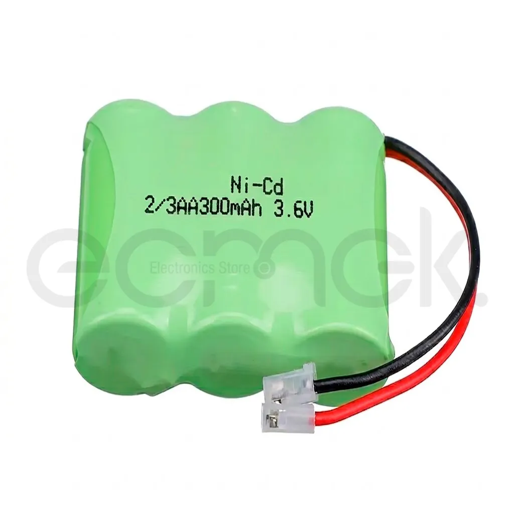 [K-20260076] Battery 3.6V 300mAh Ni-Cd
