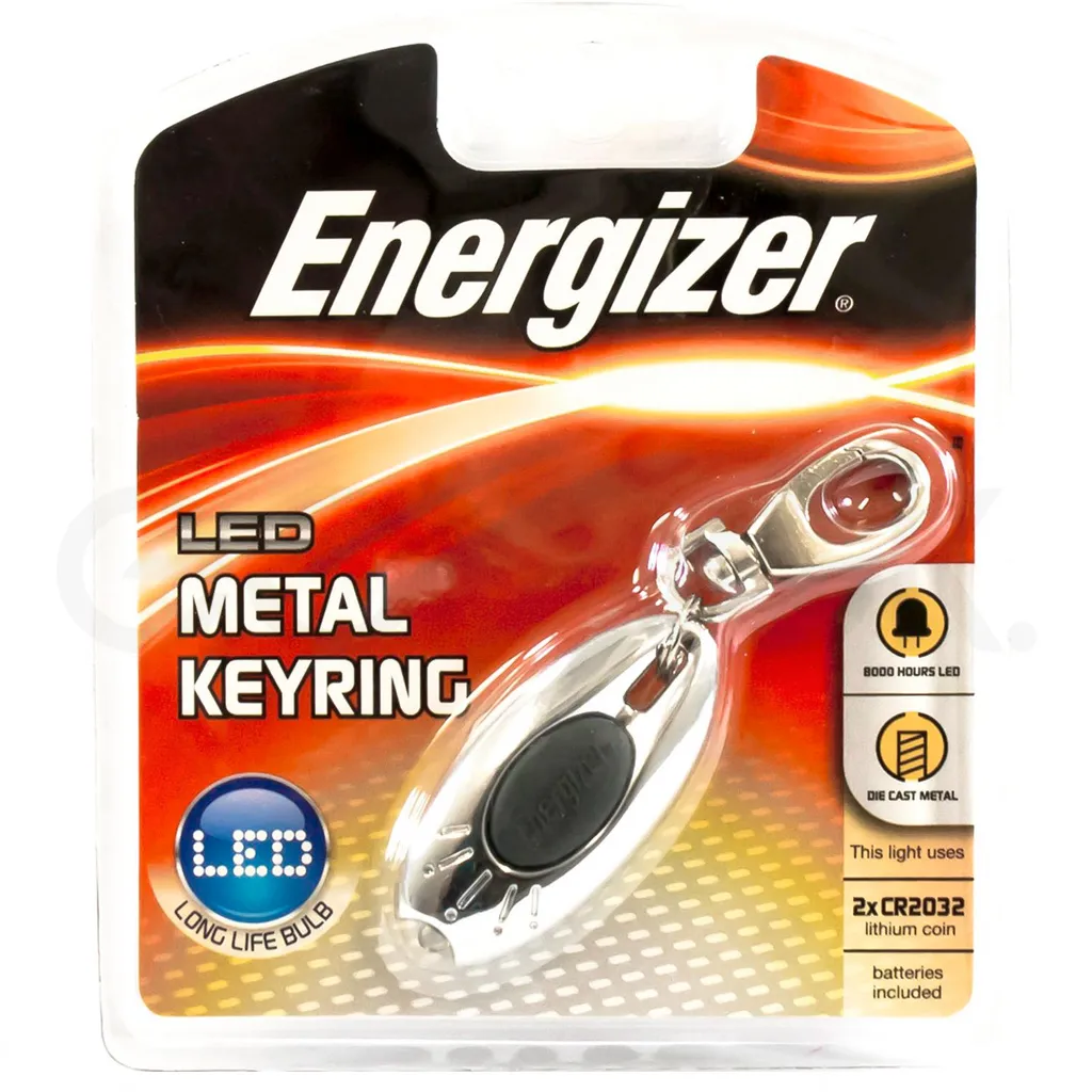 [K-4891138879943] Energizer LED Metal Keyring