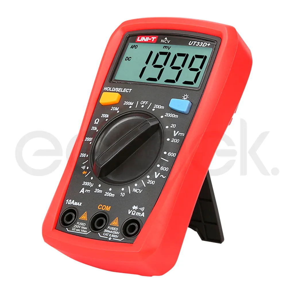 [K-6935750533185] UT33D+ Series Palm Size Multimeters