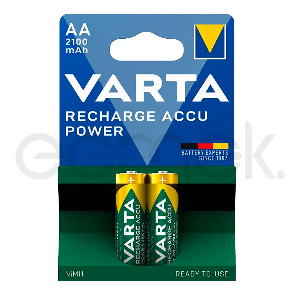 [K-4008496550654] AA 2100 mAh Recharge Accu Power