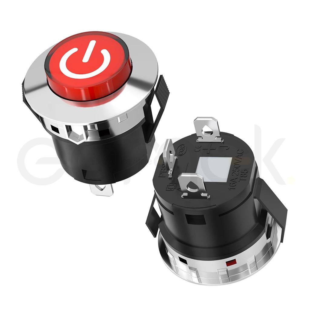 INT ON-OFF 12V-28mm