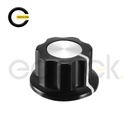 KNOB 19MM BLACK