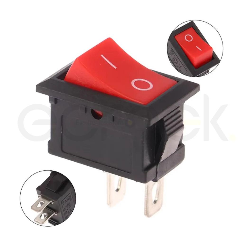 [K-80517822] ON-OFF RECT RED