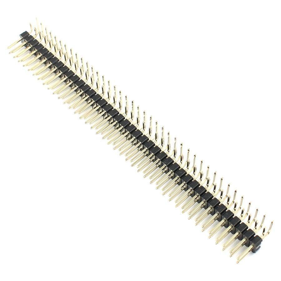 C402M Right Angle 2X40Pin Male Header
