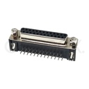 DB25FC D-Sub Connector PCB Mount