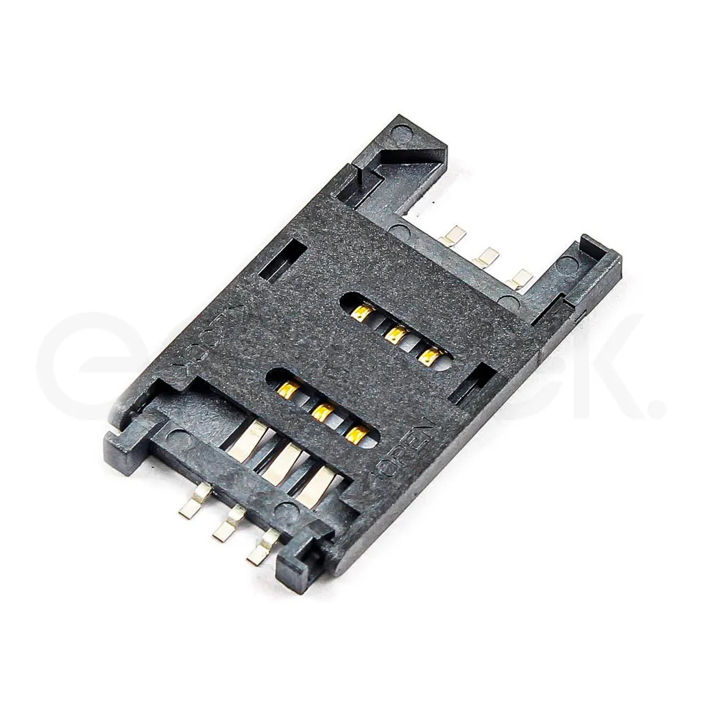 [K-84757562] SIM Card Holder 6 Pin SMD