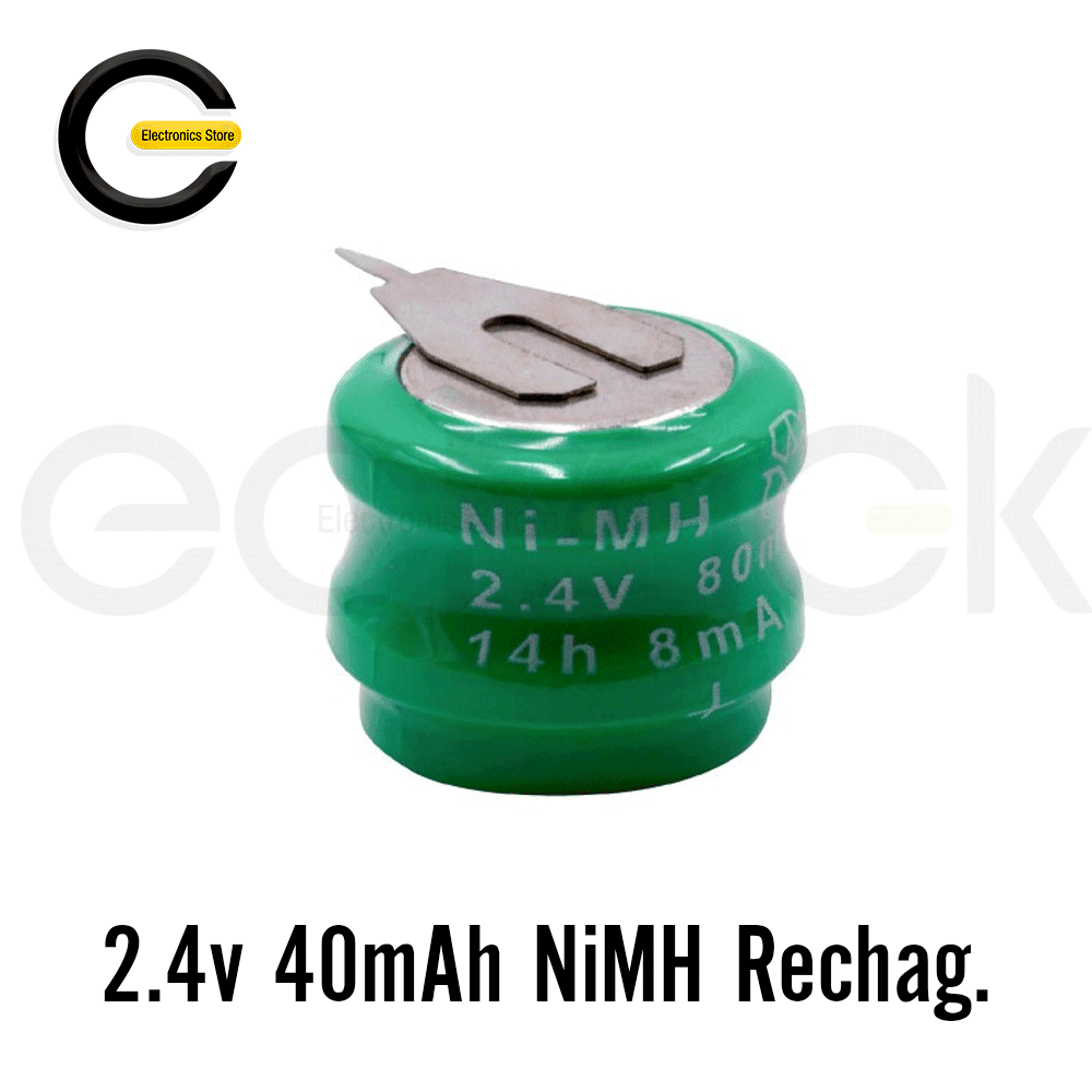 Battery Ni-MH 2.4V 40mAh
