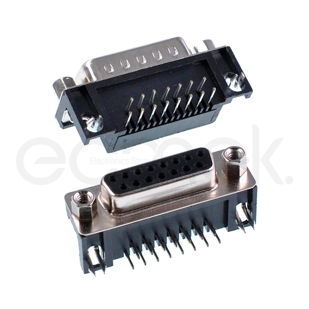 [K-61982344] DB15FC D-Sub Connector PCB Mount